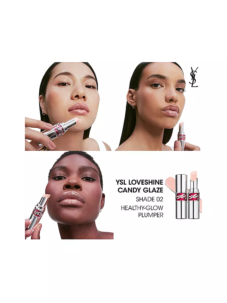 YVES SAINT LAURENT | Loveshine Candy Glaze Lipgloss-Stick (2 Healthy Glow Plumper) | 
