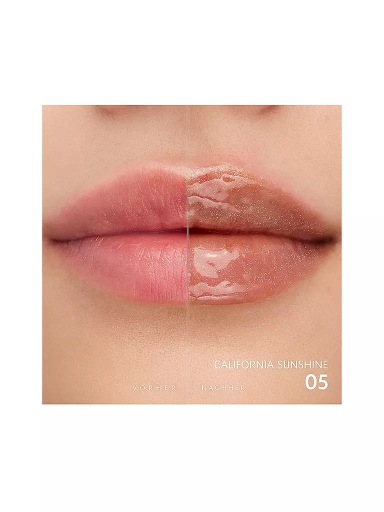 YVES SAINT LAURENT | Loveshine Plumping Lip Oil Gloss (5 California Sunshine) | Arancione