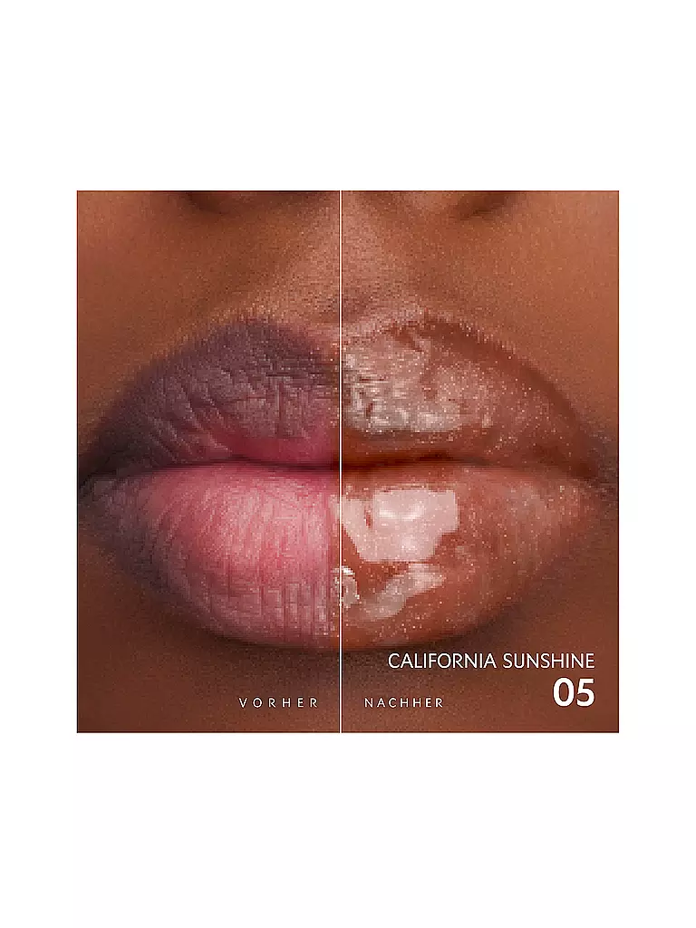 YVES SAINT LAURENT | Loveshine Plumping Lip Oil Gloss (5 California Sunshine) | Arancione