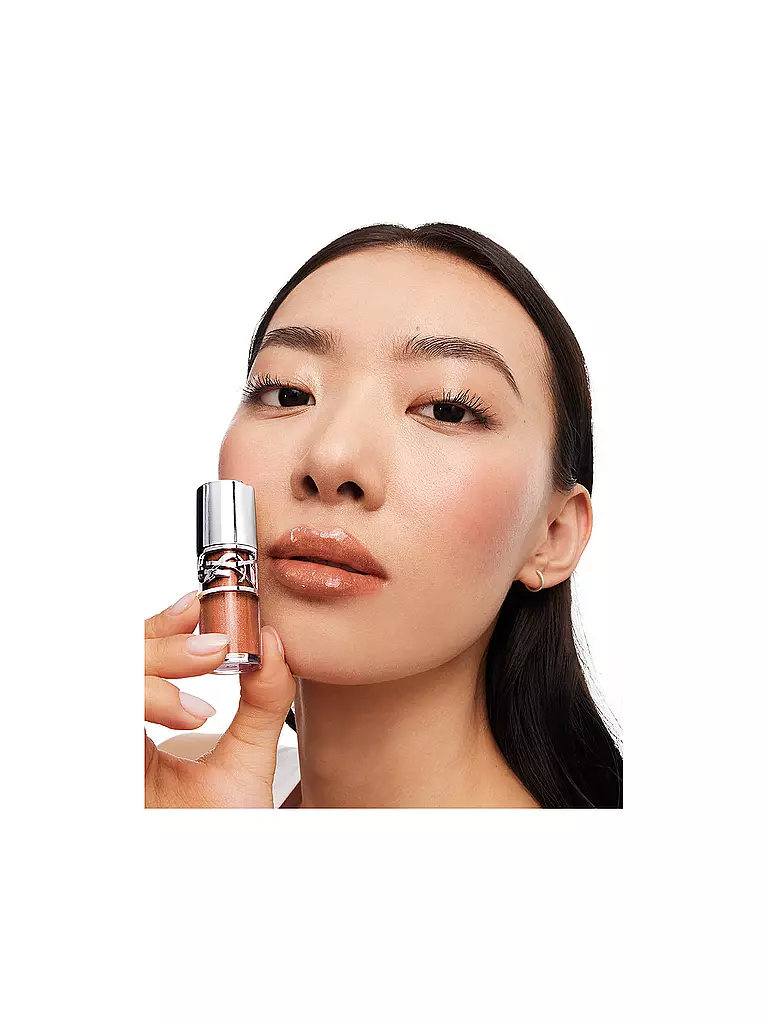 YVES SAINT LAURENT | Loveshine Plumping Lip Oil Gloss (5 California Sunshine) | Arancione