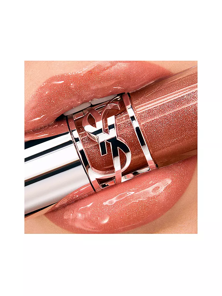 YVES SAINT LAURENT | Loveshine Plumping Lip Oil Gloss (5 California Sunshine) | Arancione