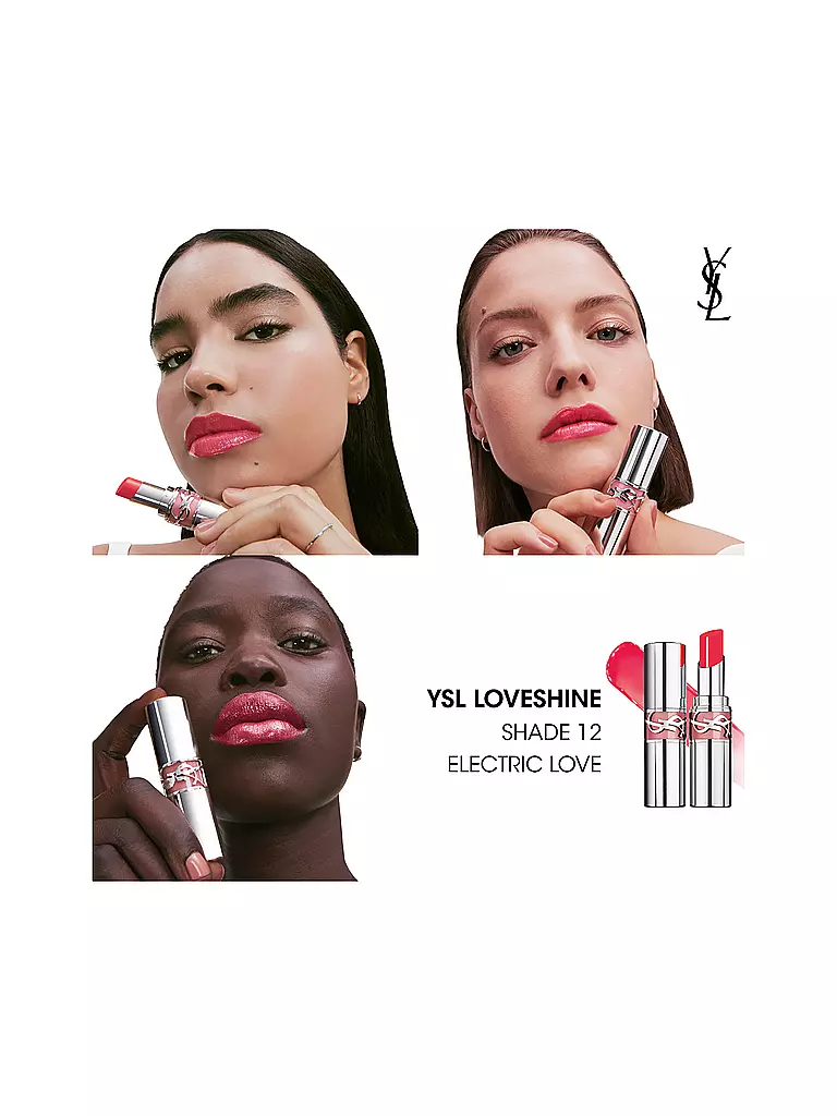 YVES SAINT LAURENT | Loveshine Rossetto (12 Electric Love) | Rosso