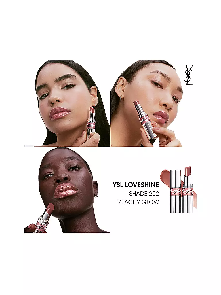 YVES SAINT LAURENT | Loveshine Rossetto (202 Rose Nu) | Rosa