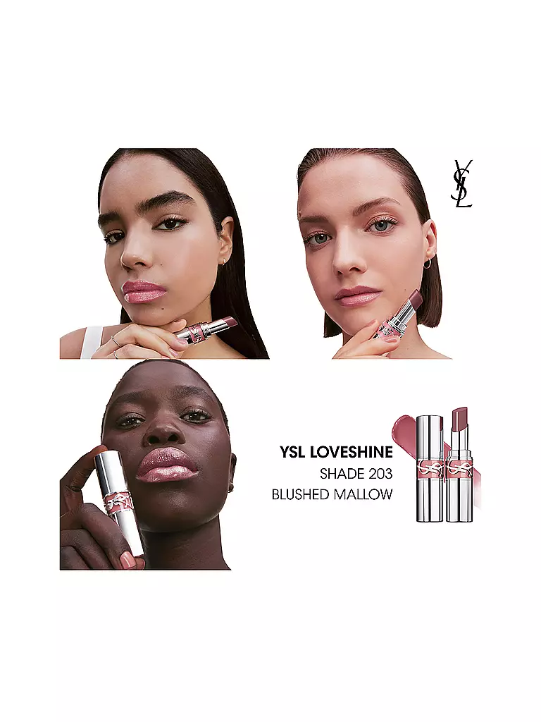 YVES SAINT LAURENT | Loveshine Rossetto (203 Blushed Mallow) | 