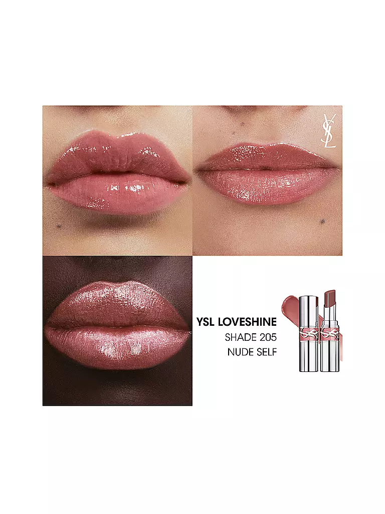 YVES SAINT LAURENT | Loveshine Rossetto (205) | Rosa