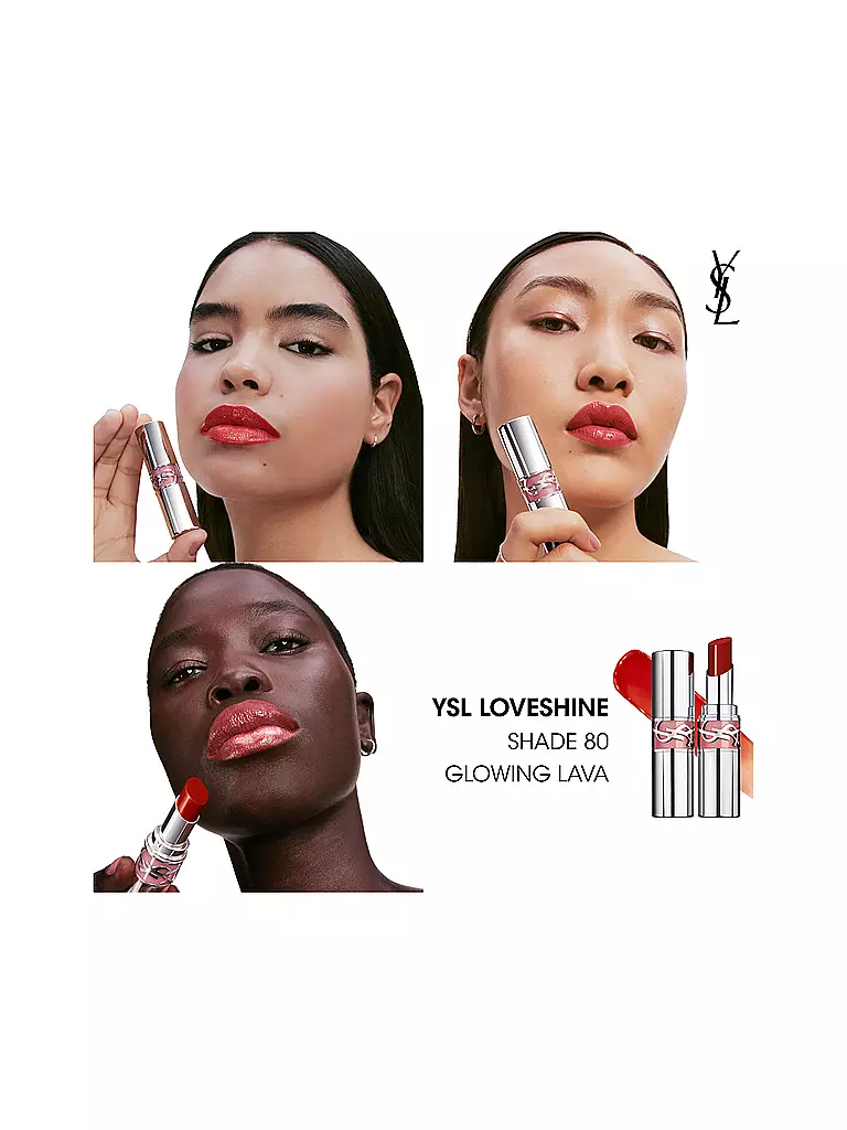 YVES SAINT LAURENT | Loveshine Rossetto (80 Glowing Lava) | Bacca