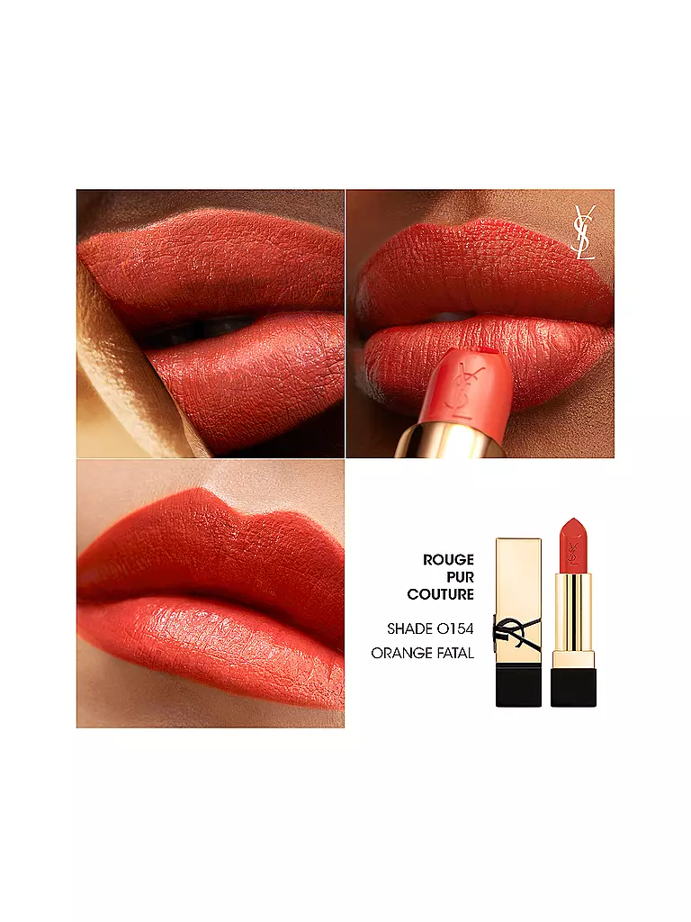 YVES SAINT LAURENT | Rossetto - Rouge Pur Couture (154) | Rosso scuro
