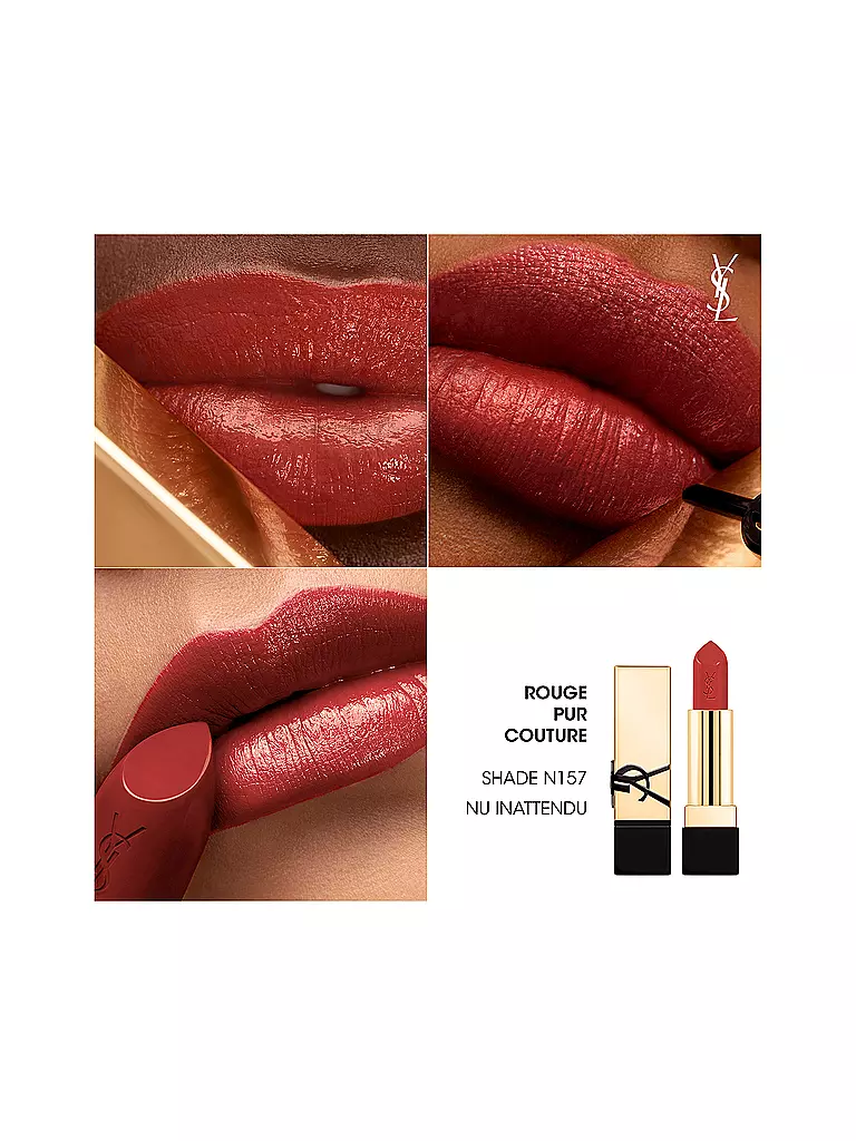 YVES SAINT LAURENT | Rossetto - Rouge Pur Couture (N157) | Rosso scuro