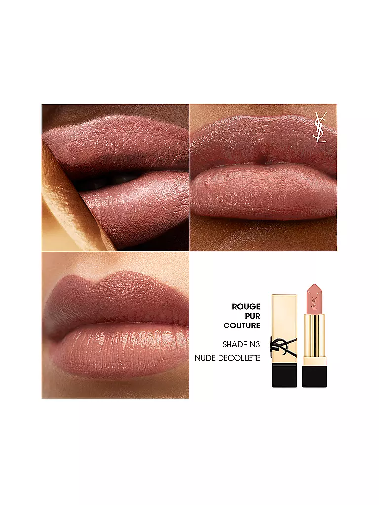 YVES SAINT LAURENT | Rossetto - Rouge Pur Couture (N3) | Rosa