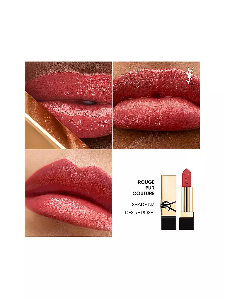YVES SAINT LAURENT | Rossetto - Rouge Pur Couture (N7) | Rosso scuro