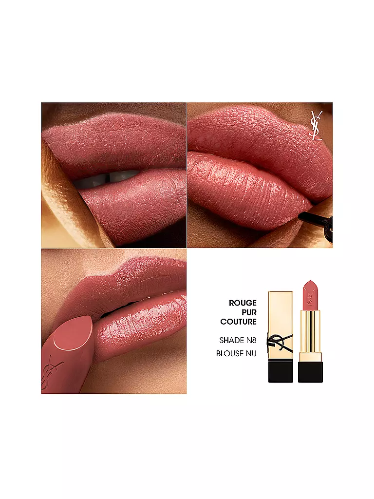 YVES SAINT LAURENT | Rossetto - Rouge Pur Couture (N8) | Rosa