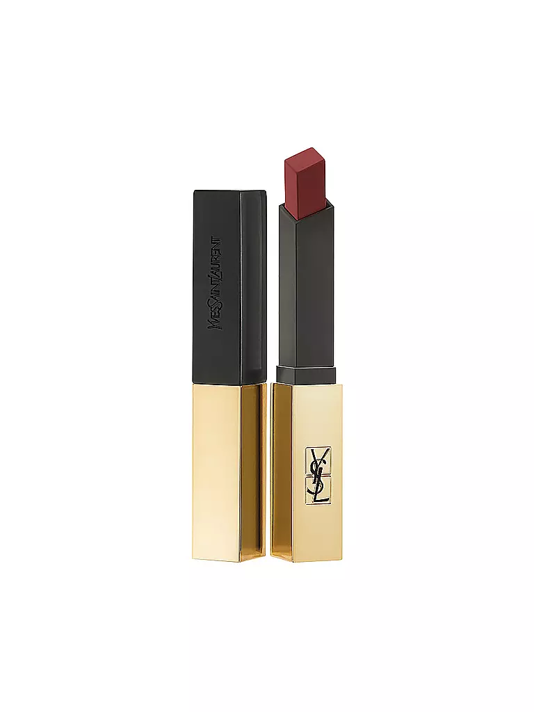 YVES SAINT LAURENT | Rossetto - Rouge Pur Couture The Slim (1966) | Rosso scuro