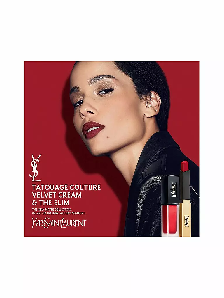 YVES SAINT LAURENT | Rossetto - Tatouage Couture Velvet Cream (212 Rouge Rebel) | 
