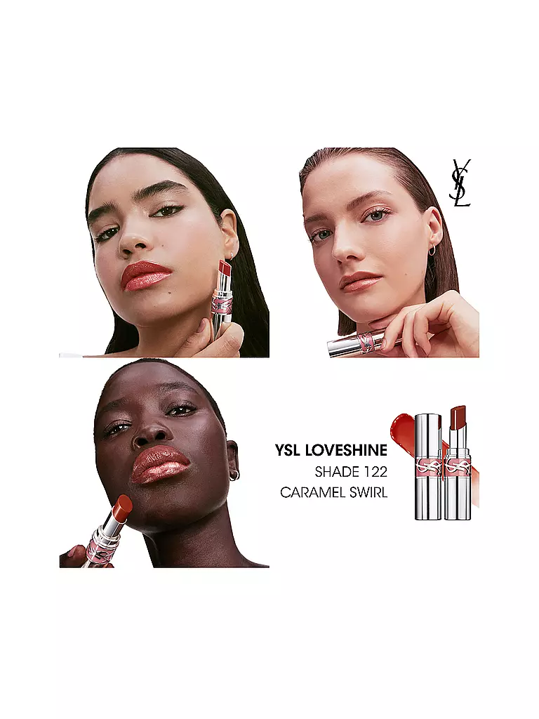 YVES SAINT LAURENT | Rossetto Loveshine (122 Caramel Kiss) | 