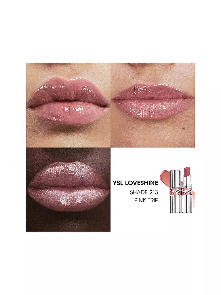 YVES SAINT LAURENT | Rossetto Loveshine (213 Pink Me) | Rosa