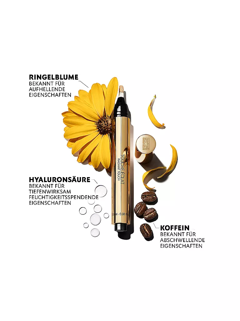 YVES SAINT LAURENT | Touche Éclat Concealer (02 Luminous Ivory) | Cammello