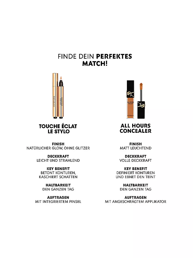 YVES SAINT LAURENT | Touche Éclat Concealer (02 Luminous Ivory) | Cammello