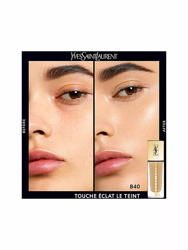 YVES SAINT LAURENT | Touche Éclat Le Teint Fondotinta (B40 Sabbia) | Cammello