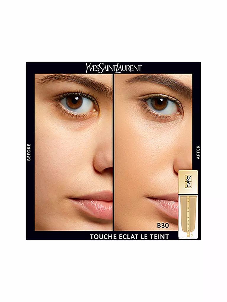 YVES SAINT LAURENT | Touche Éclat Le Teint Foundation (B30 Almond) | Cammello