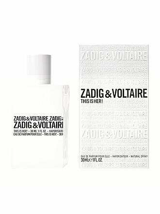 ZADIG & VOLTAIRE | This is Her! Eau de Parfum Vaporizzatore 30ml