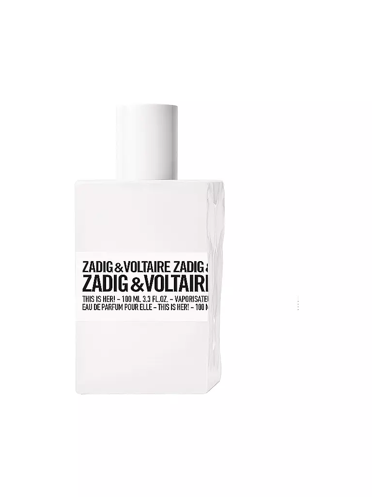 ZADIG & VOLTAIRE | This is Her! Eau de Parfum Vaporizzatore 100ml | Senza colore