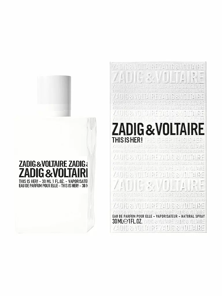 ZADIG & VOLTAIRE | This is Her! Eau de Parfum Vaporizzatore 30ml | Senza colore