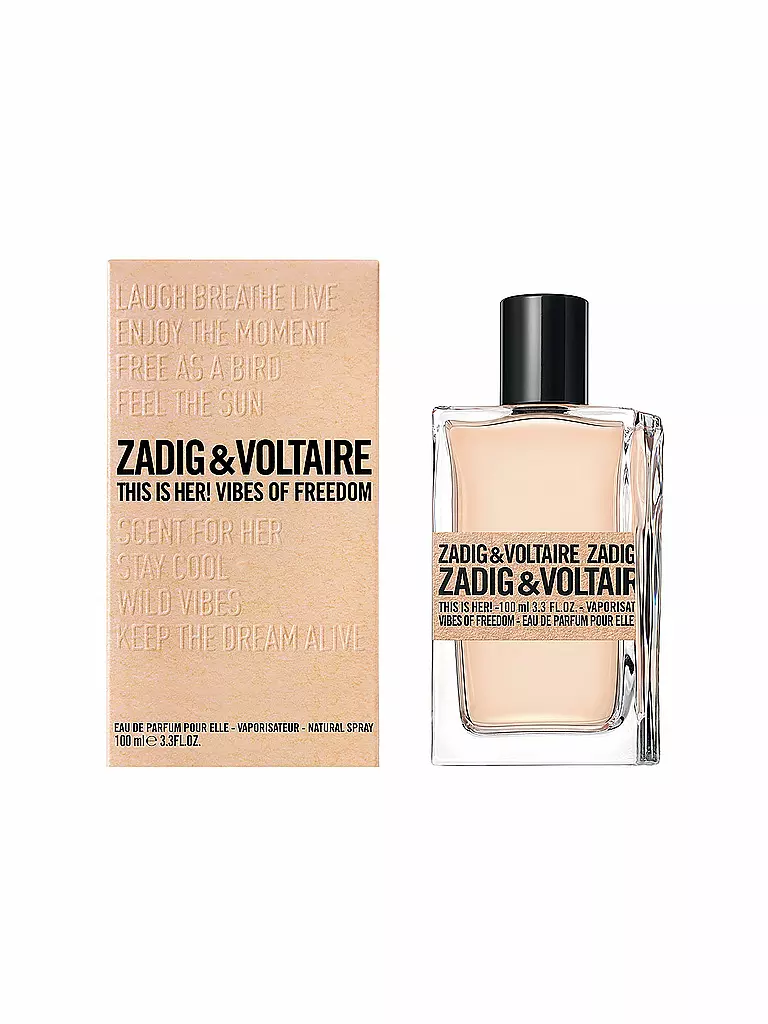 ZADIG & VOLTAIRE | This is Vibes of Freedom pour elle Eau de Parfum 100ml | Senza colore