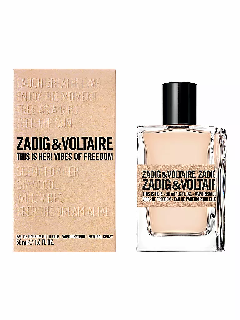 ZADIG & VOLTAIRE | This is Vibes of Freedom pour elle Eau de Parfum 50ml | Senza colore