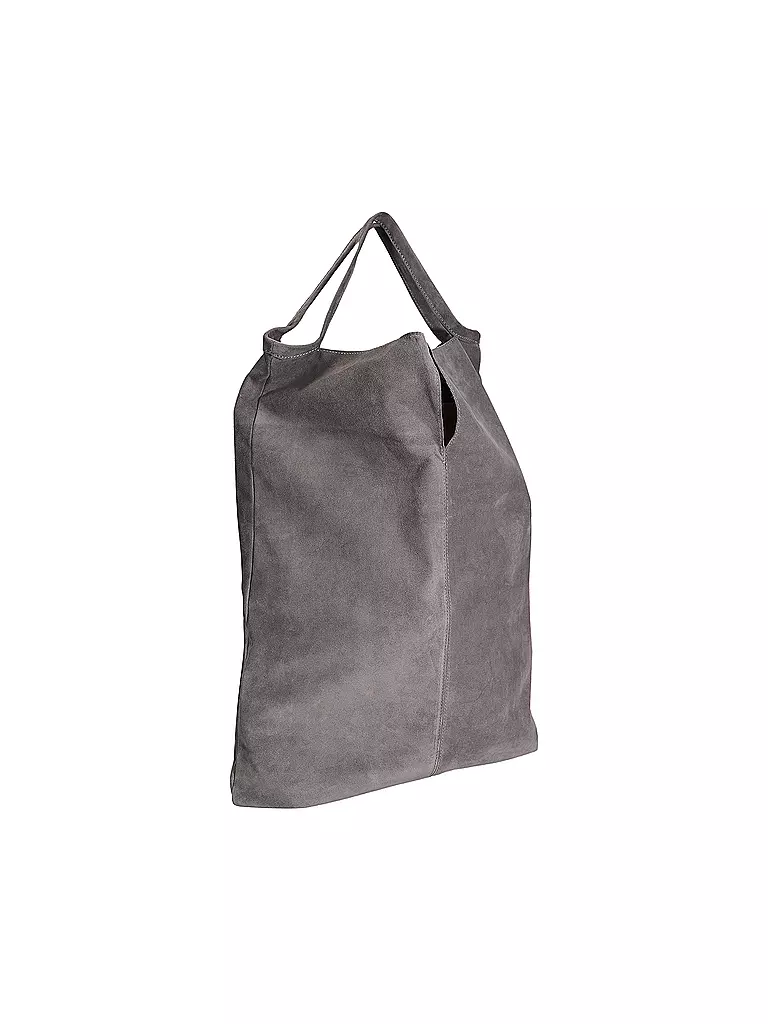 ZAMT | Ledertasche - Shopper RIN Large  | Grigio