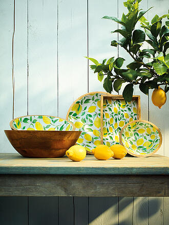 ZASSENHAUS | Ciotola 35cm LEMON MANGO Giallo/Verde