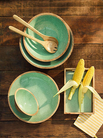 ZASSENHAUS | Ciotola 30cm BrUSH GREEN Verde