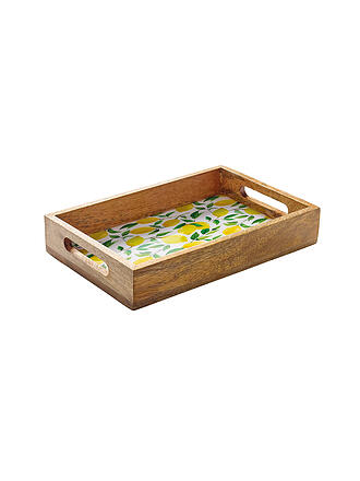 ZASSENHAUS | Vassoio 30x20cm LEMON MANGO Giallo/Verde