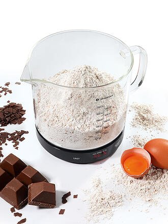 ZASSENHAUS | Bilancia da cucina digitale BAKE nera