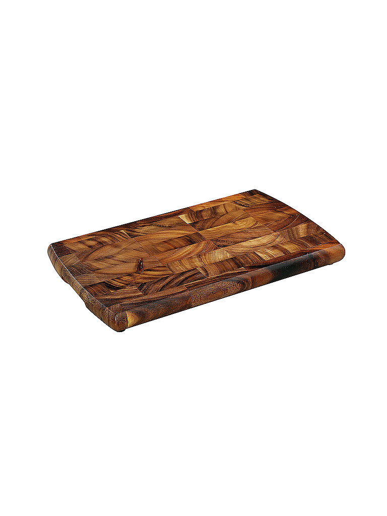 Ceppo in legno di testa di acacia marrone