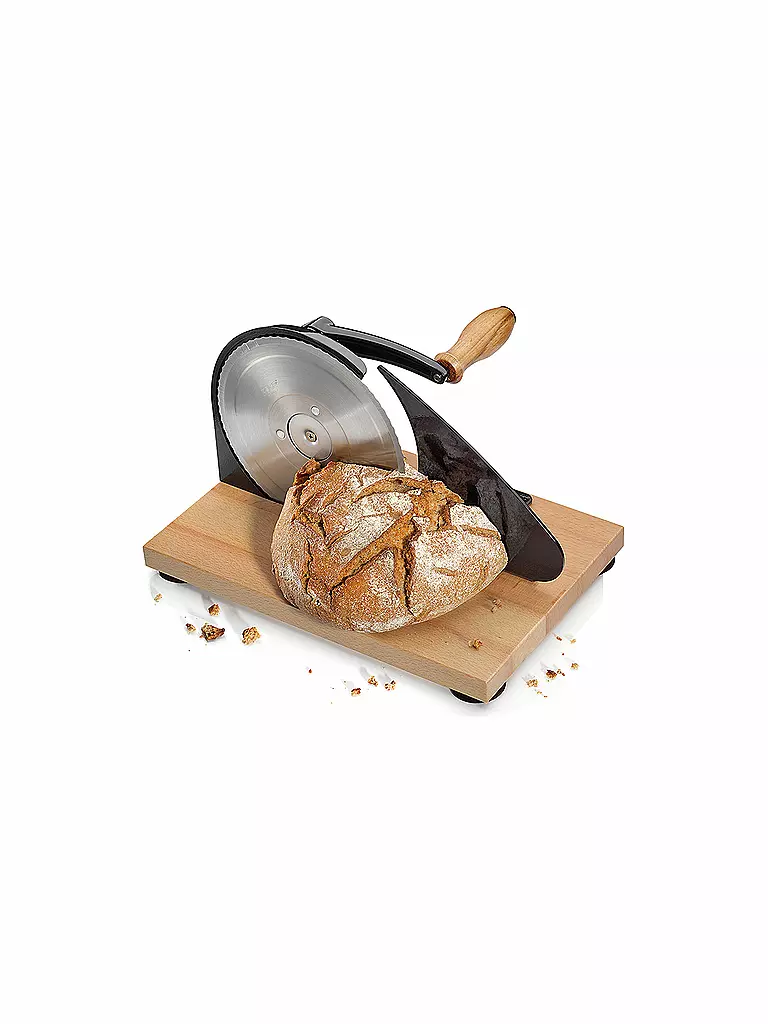 ZASSENHAUS | Affettatrice per pane Classic Nera | Nero