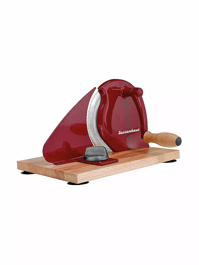 ZASSENHAUS | Affettatrice per pane Classic Rossa | Rosso