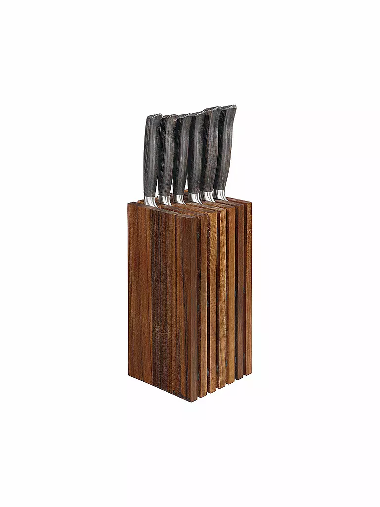 ZASSENHAUS | Ceppo portacoltelli 13x26cm noce | Marrone