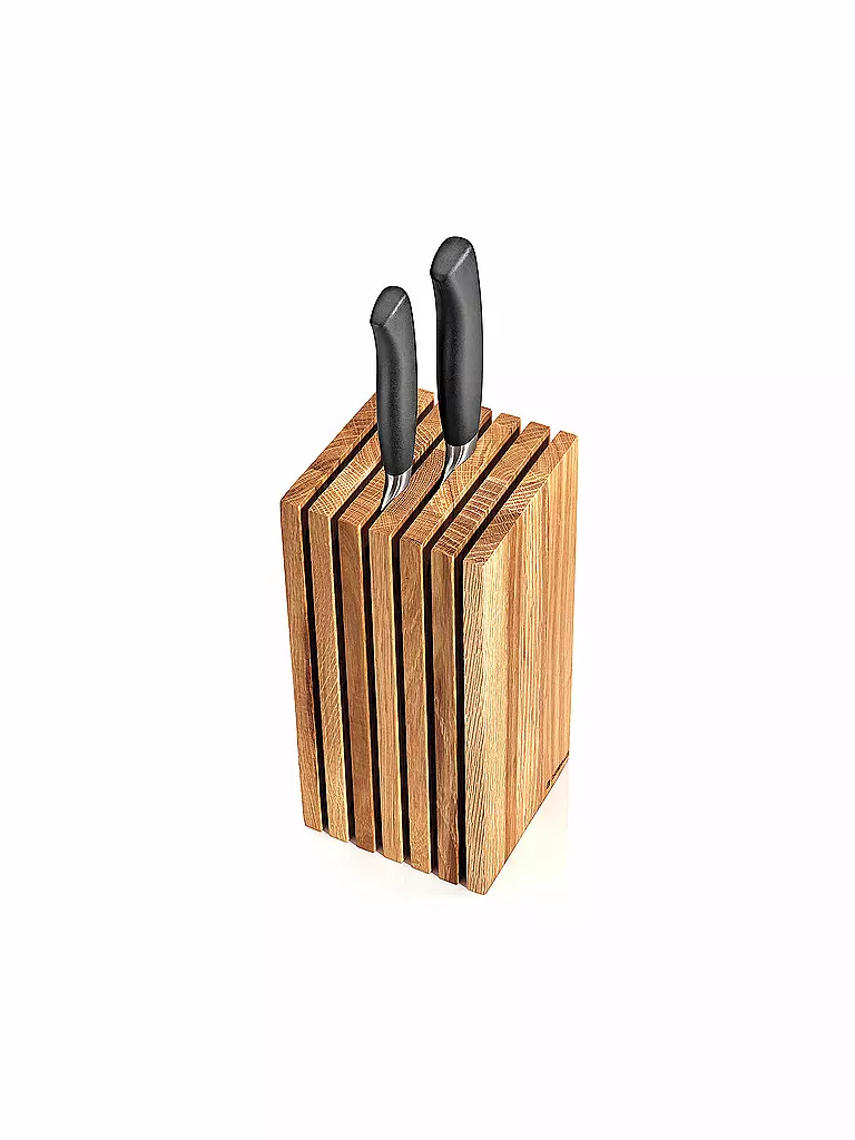 ZASSENHAUS | Ceppo portacoltelli 13x26cm Quercia | 