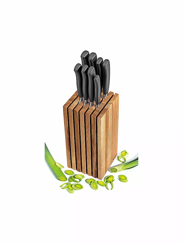 ZASSENHAUS | Ceppo portacoltelli 13x26cm Quercia | 