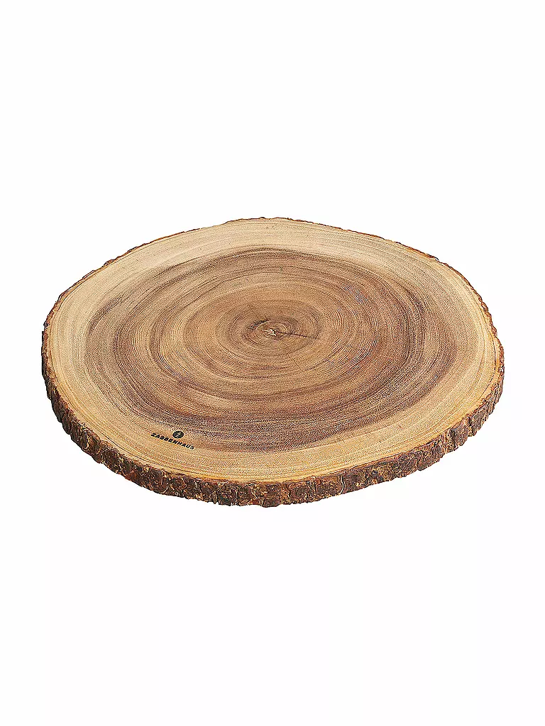 ZASSENHAUS | Piatto da portata in acacia 45 cm | Marrone