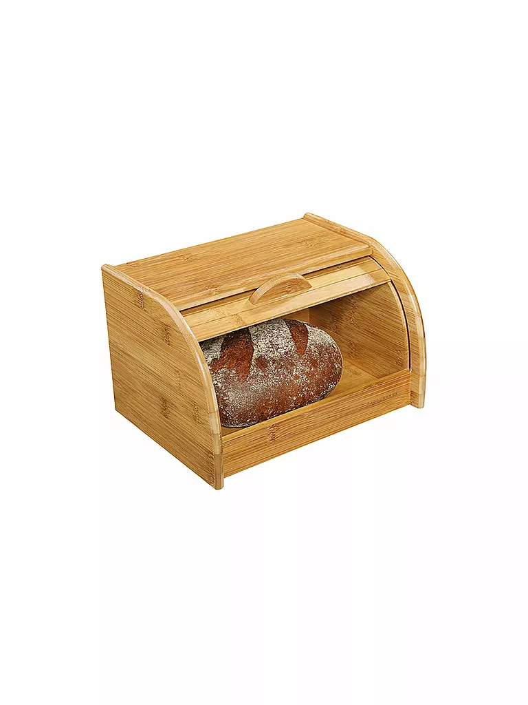 ZASSENHAUS | Portapane a rullo in bambù 27x17 cm | Marrone