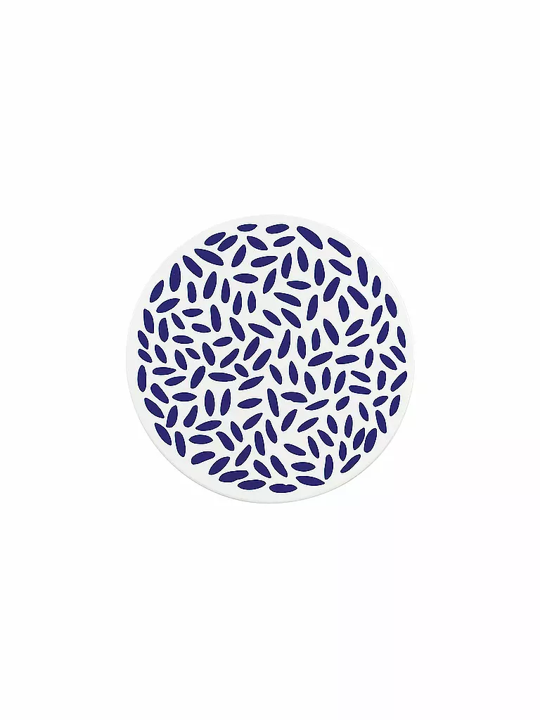 ZASSENHAUS | Sottobicchiere NORDIC 20cm Drops / Blu-Bianco | Blu