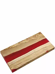 ZASSENHAUS | Tagliere da portata Olive 45x22cm Marrone/Rosso | Marrone