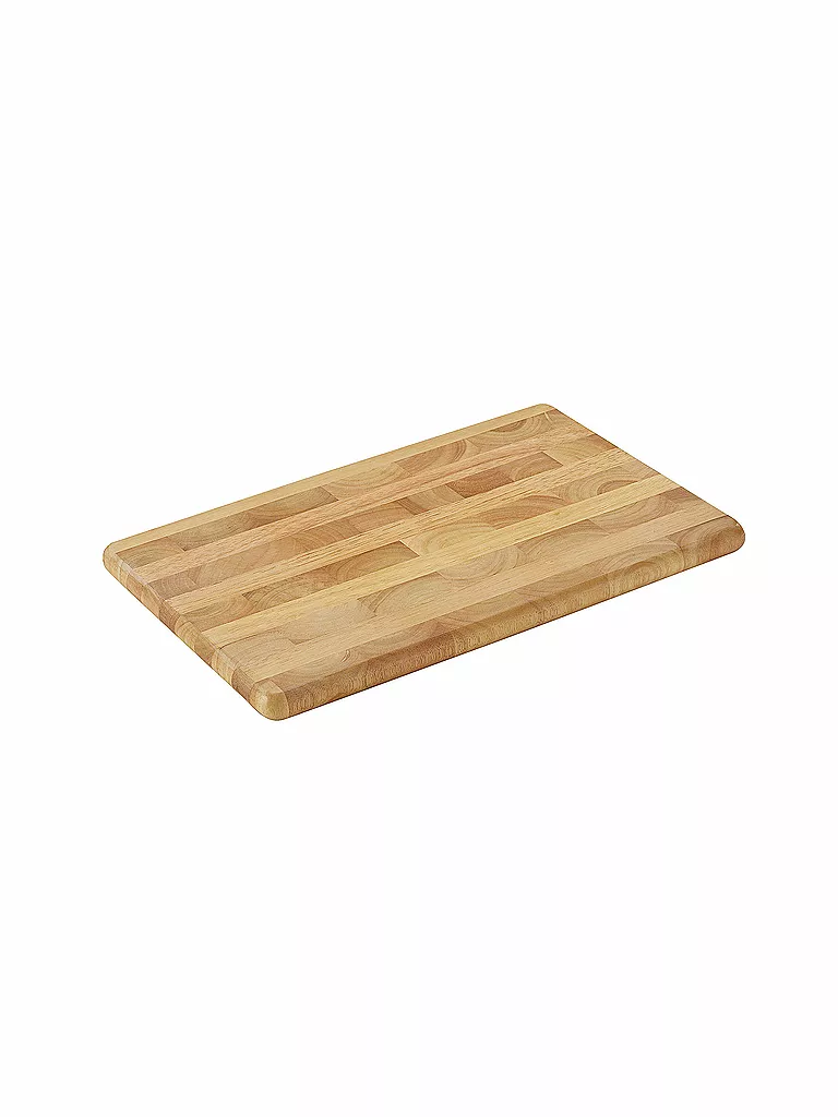 ZASSENHAUS | Tagliere in legno di caucciù 45x30 cm | Beige