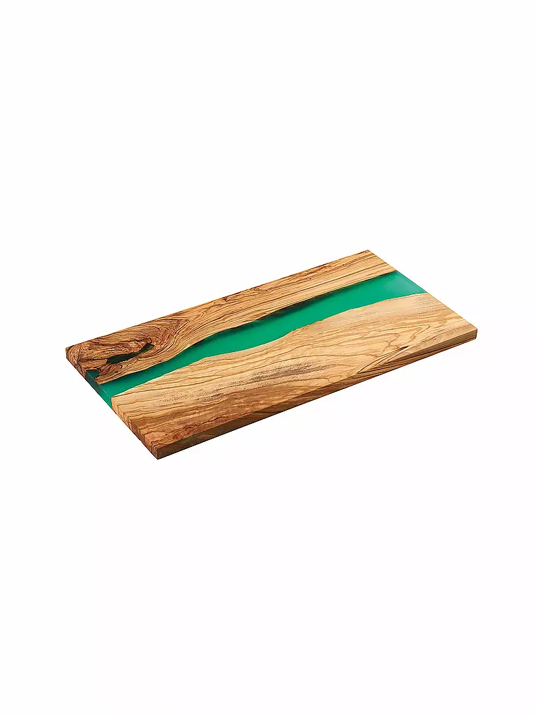 ZASSENHAUS | Tagliere Olive 45x22cm Marrone/Verde | Marrone