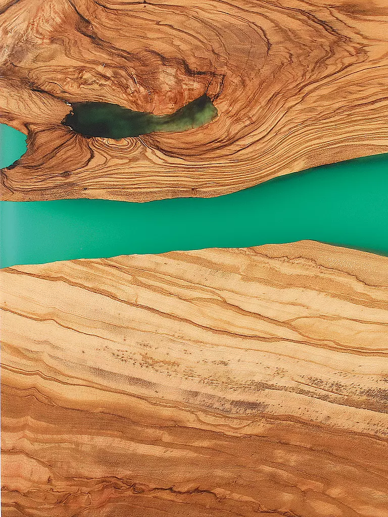 ZASSENHAUS | Tagliere Olive 45x22cm Marrone/Verde | 