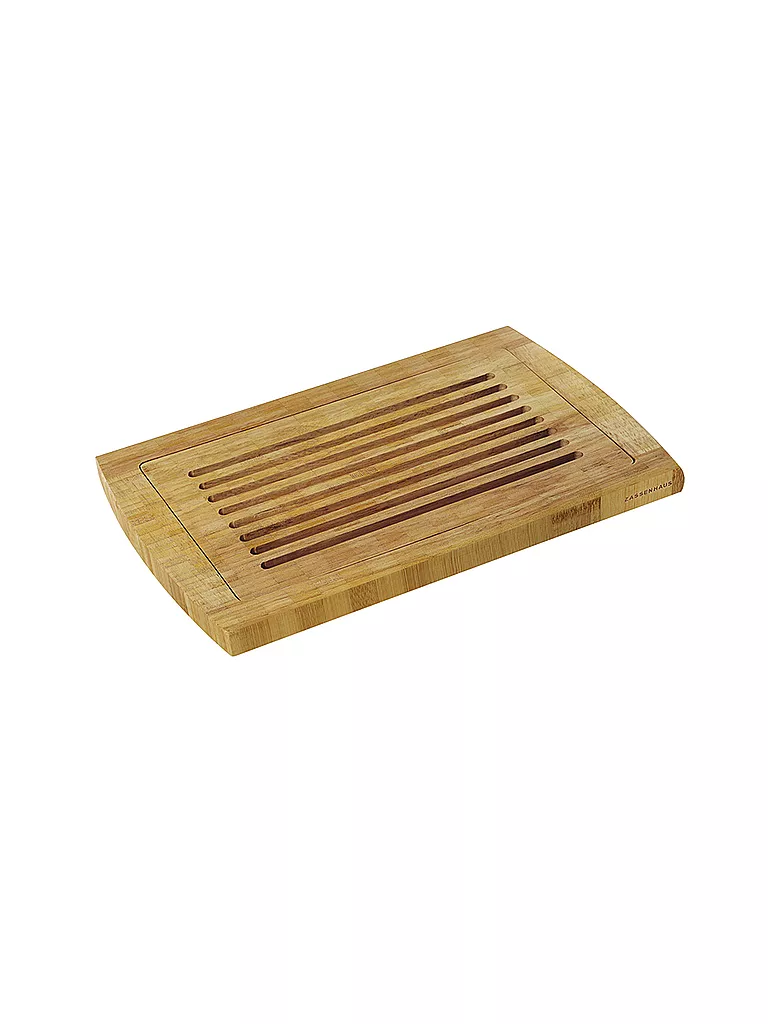 ZASSENHAUS | Tagliere per pane in bambù 42x28,5 cm | Marrone