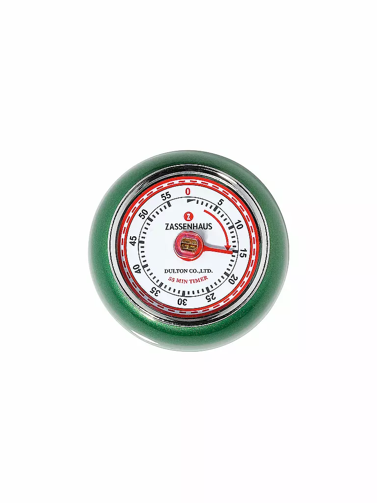 ZASSENHAUS | Timer da cucina SPEED 7 cm verde racing | 