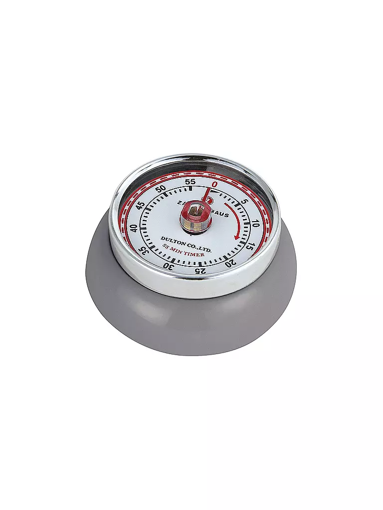 ZASSENHAUS | Timer da cucina Speed Cool Grey | Grigio
