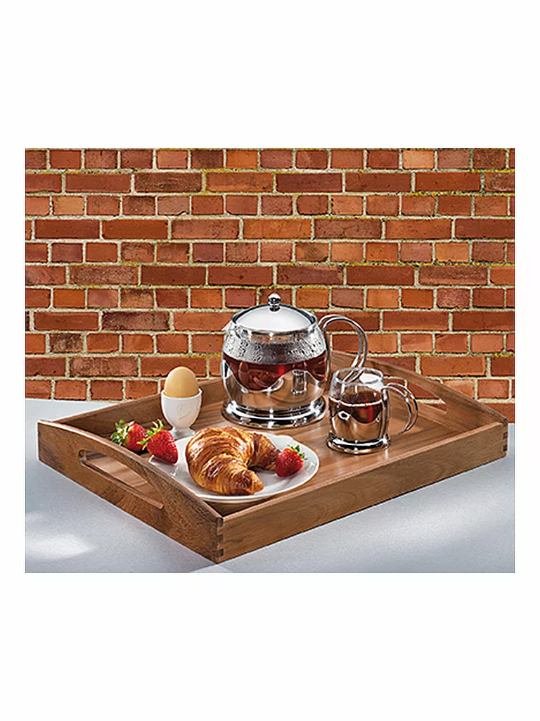 ZASSENHAUS | Vassoio 44x36cm Acacia | Marrone